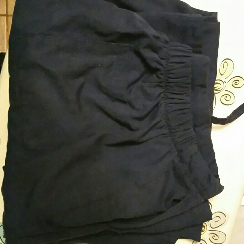 Size large navy blue Factory uniform pants